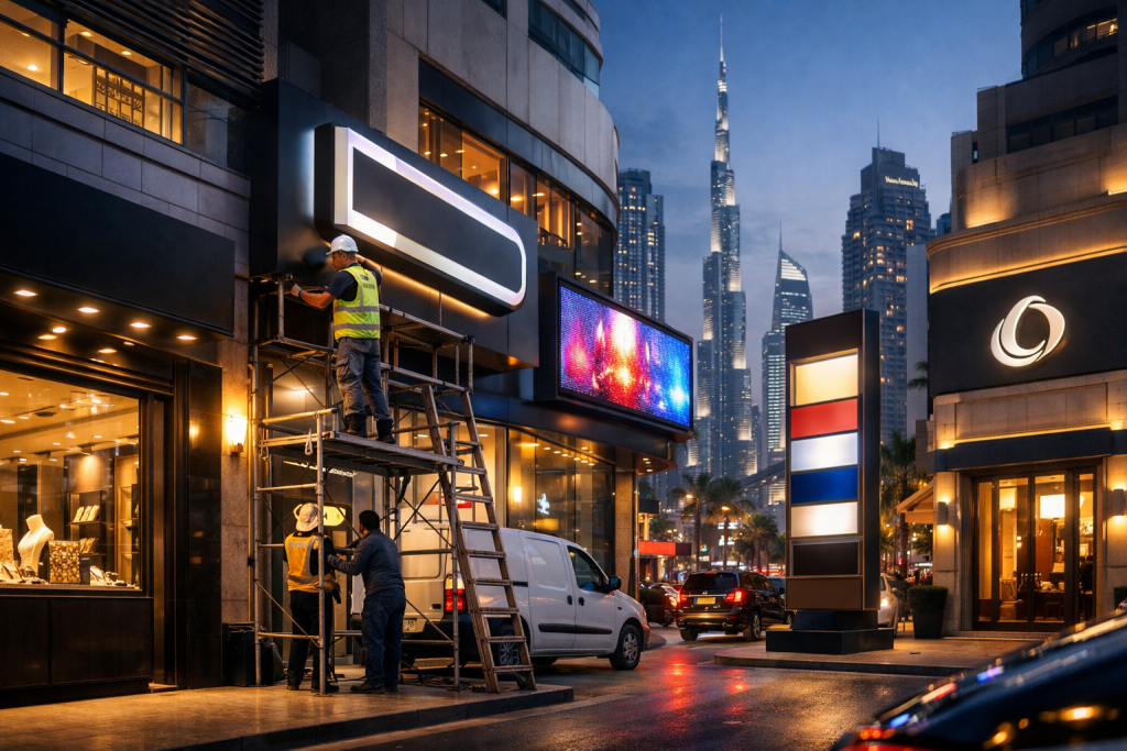 Al Reza Advertising – Sign Board Manufacturers in Dubai