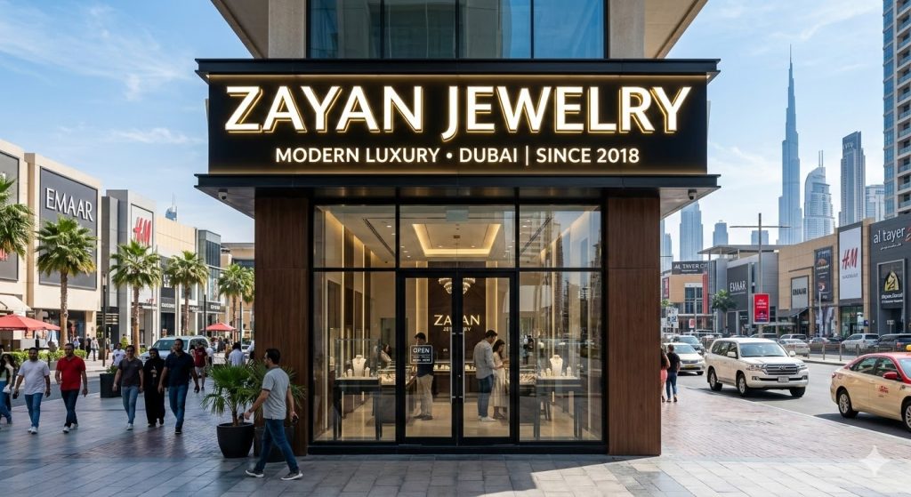 3D LED shop signboard in Dubai