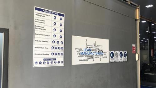 3850safety instruction sign